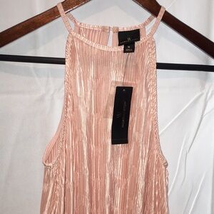 NWT Worthington Blouse | Blush Pink / Rose Smoke Top | Size M